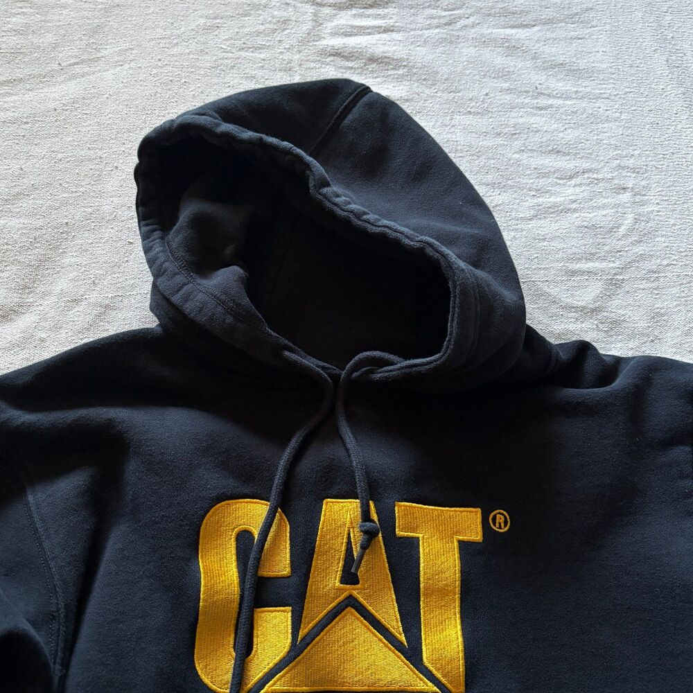 Caterpillar CAT Trademark Logo Pullover Hoodie (Medium) - Picture 5 of 7